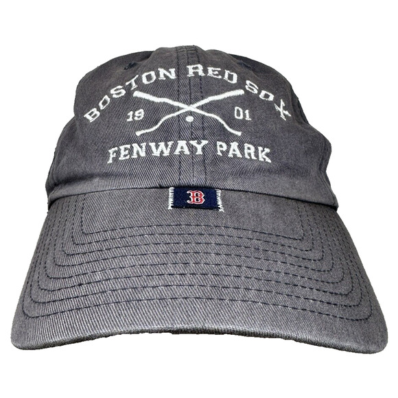 Boston Red Sox Twin Enterprises Baseball Hat Crossed Bats 1901 Dad Hat OSFA VTG - Picture 3 of 10